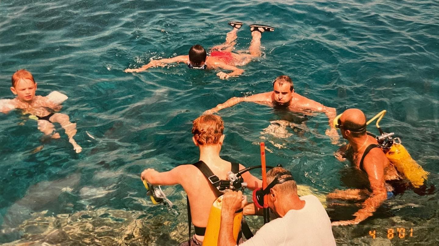 Early diving days